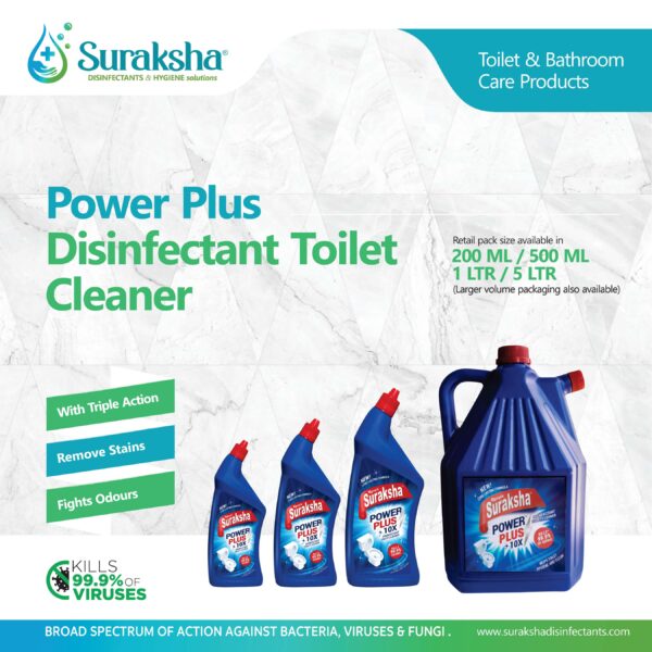Power Plus Disinfectant Toilet Cleaner