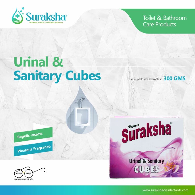 Urinal & Sanitary Cubes Suraksha Disinfectants